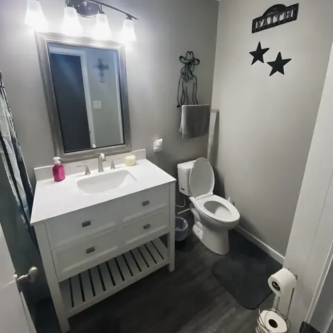 A photograph of its work, from Jennings Plumbing’s own photographs.
