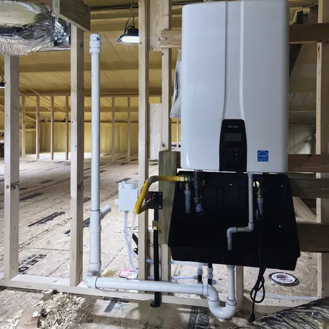 A photograph of its work, from Mauch Plumbing LLC’s own photographs.
